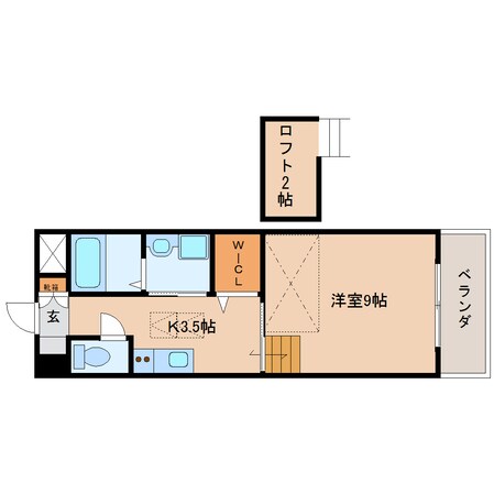 静岡駅 バス17分  西脇ハローワーク静岡入口下車：停歩2分 4階の物件間取画像